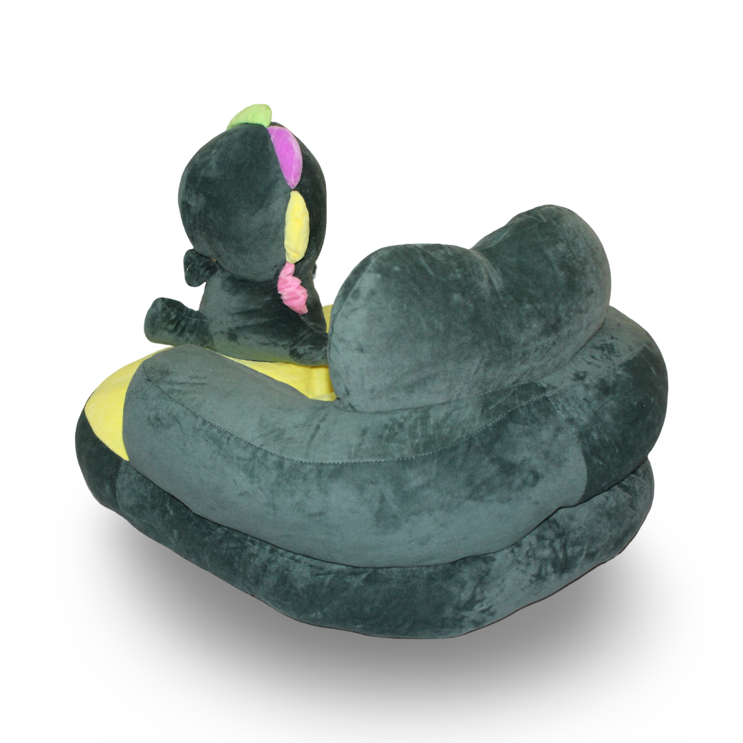 Baby Soft Plush Support Chair – Olive