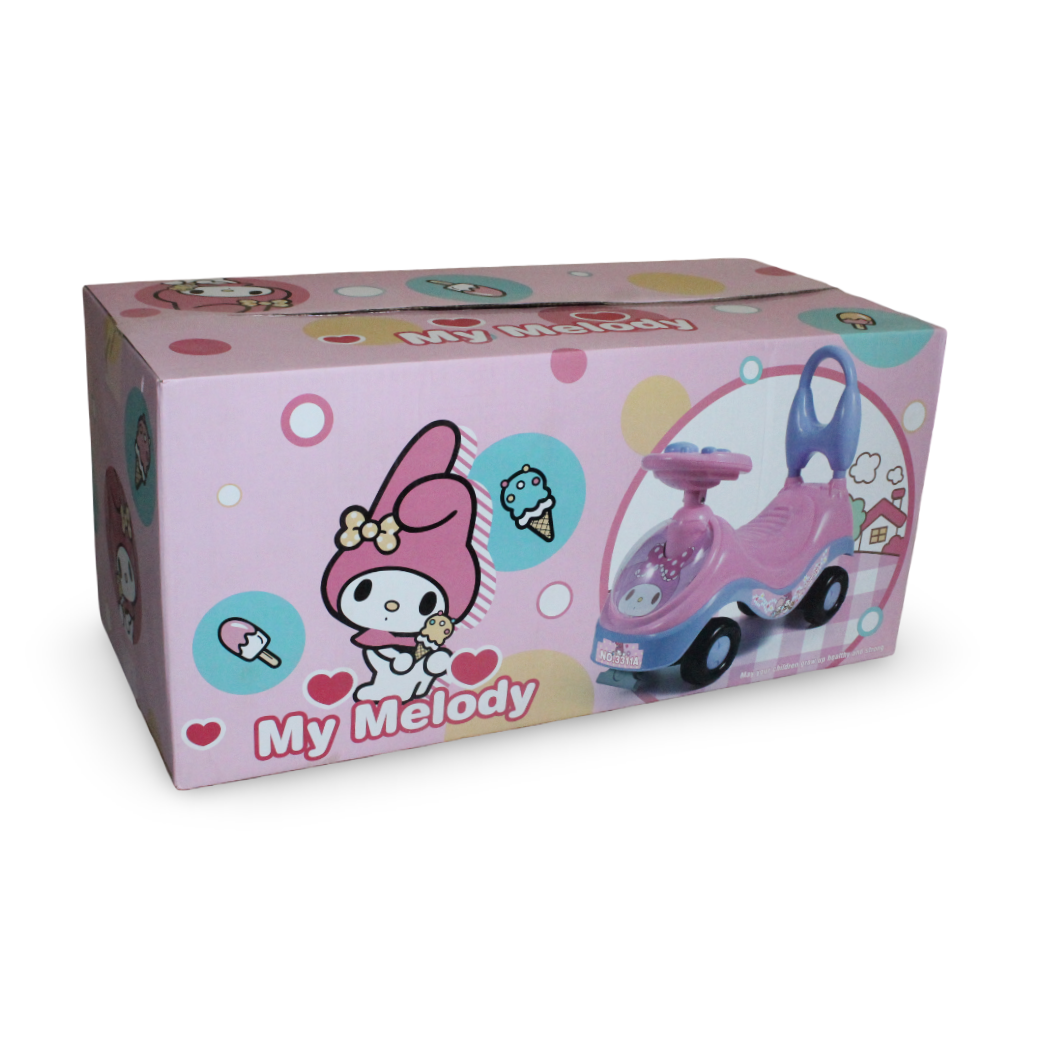 My Melody Children's Ride-on Push Car Toy – Pink