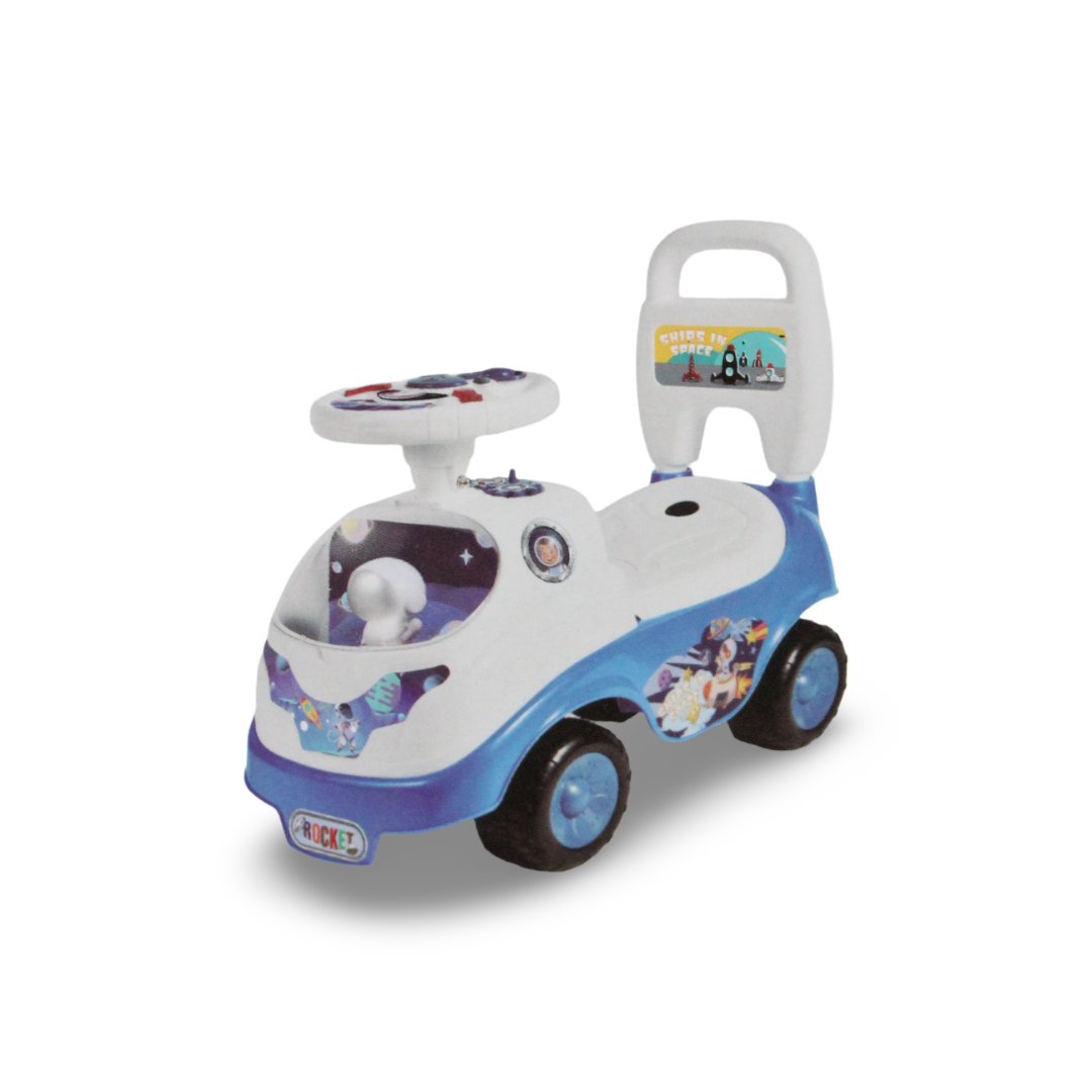 "Starry Sky" Baby Ride-On Toy Car – Blue - Baby Essentials - OKO