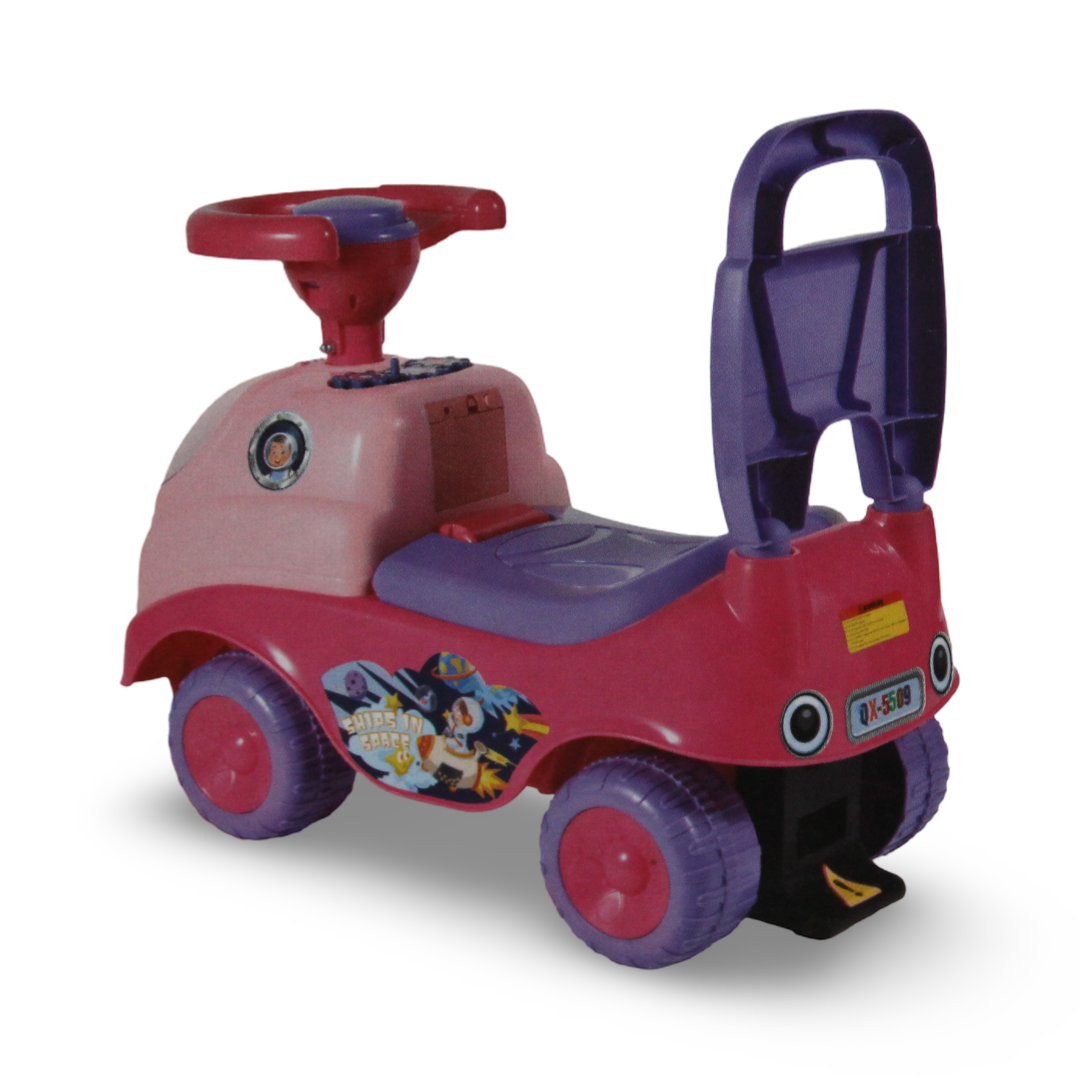 Starry Sky Ride On Car – Pink