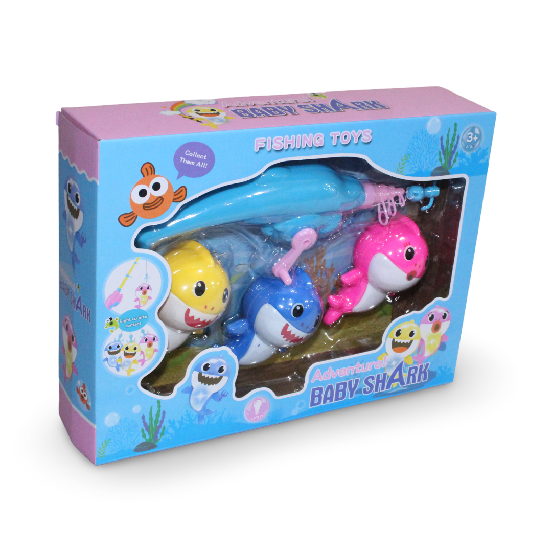 Baby Shark Fishing Lighting Toy Set