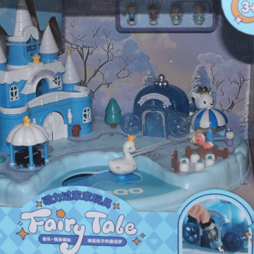 "Fairy Tale" Rotating Magnetic Princess Castle Toy