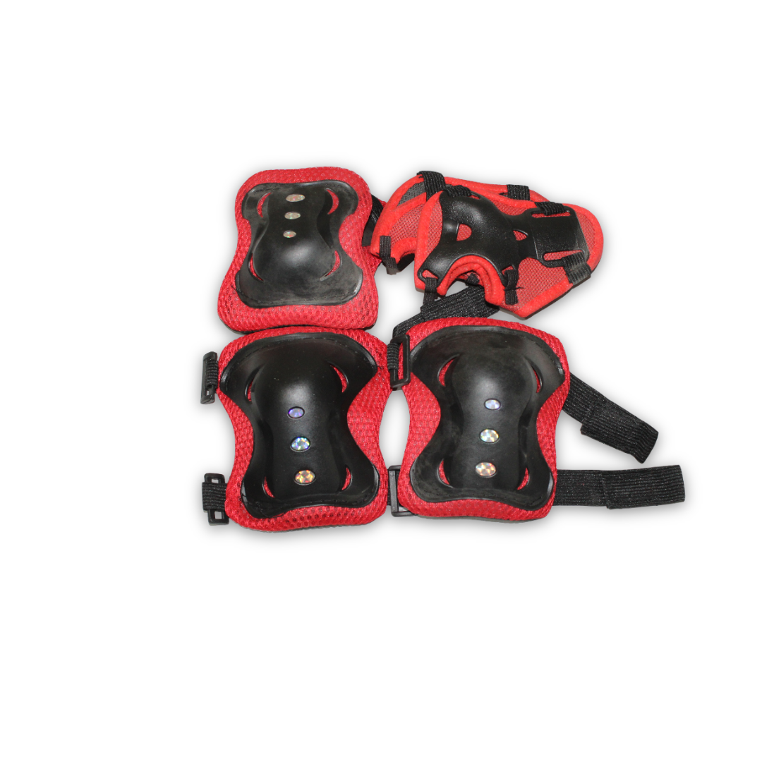 Knee Protective Gear Set – Red