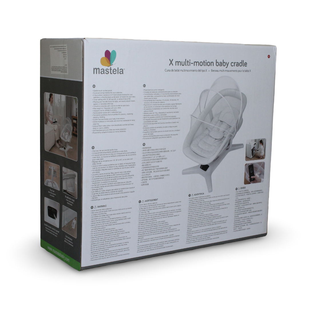 Mastela X Multi-Motion Baby Cradle