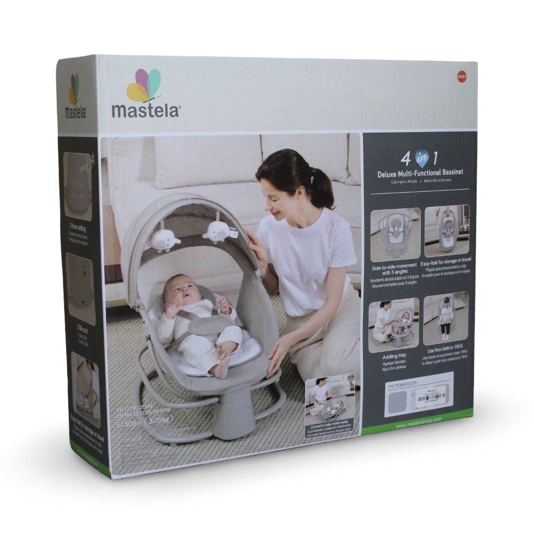 Mastela 4-in-1 Deluxe Multi-Functional Bassinet