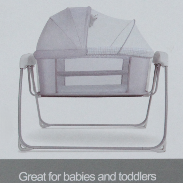 Mastela Deluxe 4-in-1 Bassinet, Cradle Swing & Bedside Sleeper