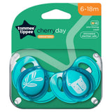 Tommee Tippee Cherry Soother, 6-18 Months – Blue