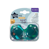Tommee Tippee MODA Soother, 18-36 Months, Pack of 2