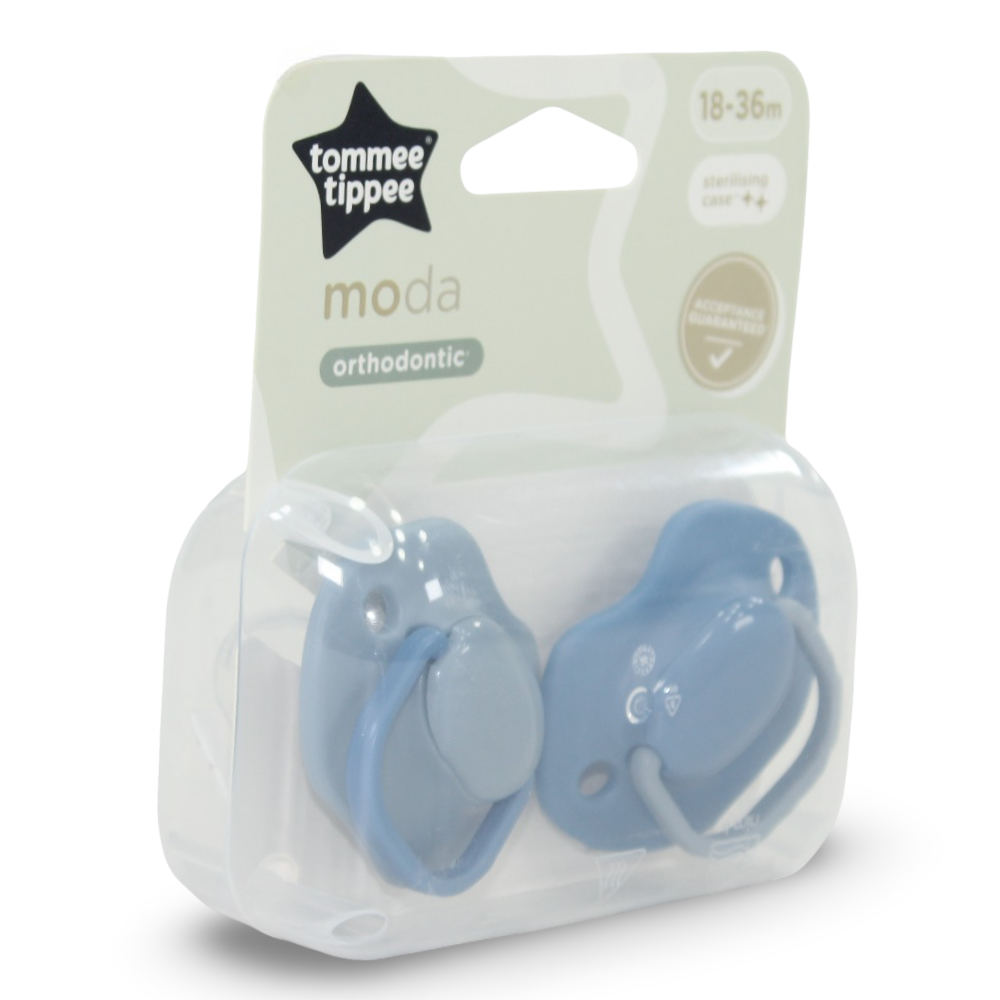 Pack of 2 - Tommee Tippee MODA Soother, 18-36 Months