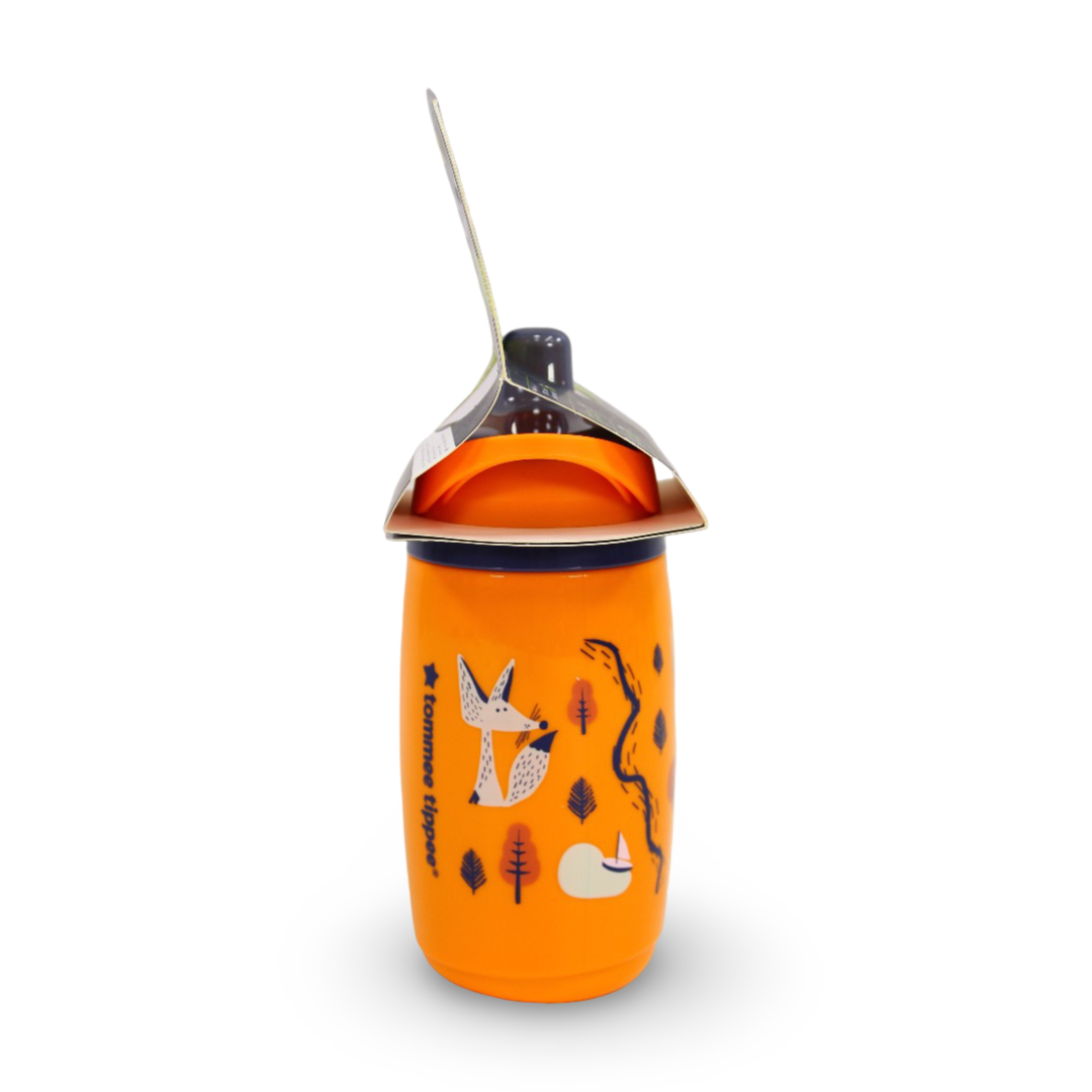 Tommee Tippee Superstar Sportee Bottle, 266ml (12M+), Orange