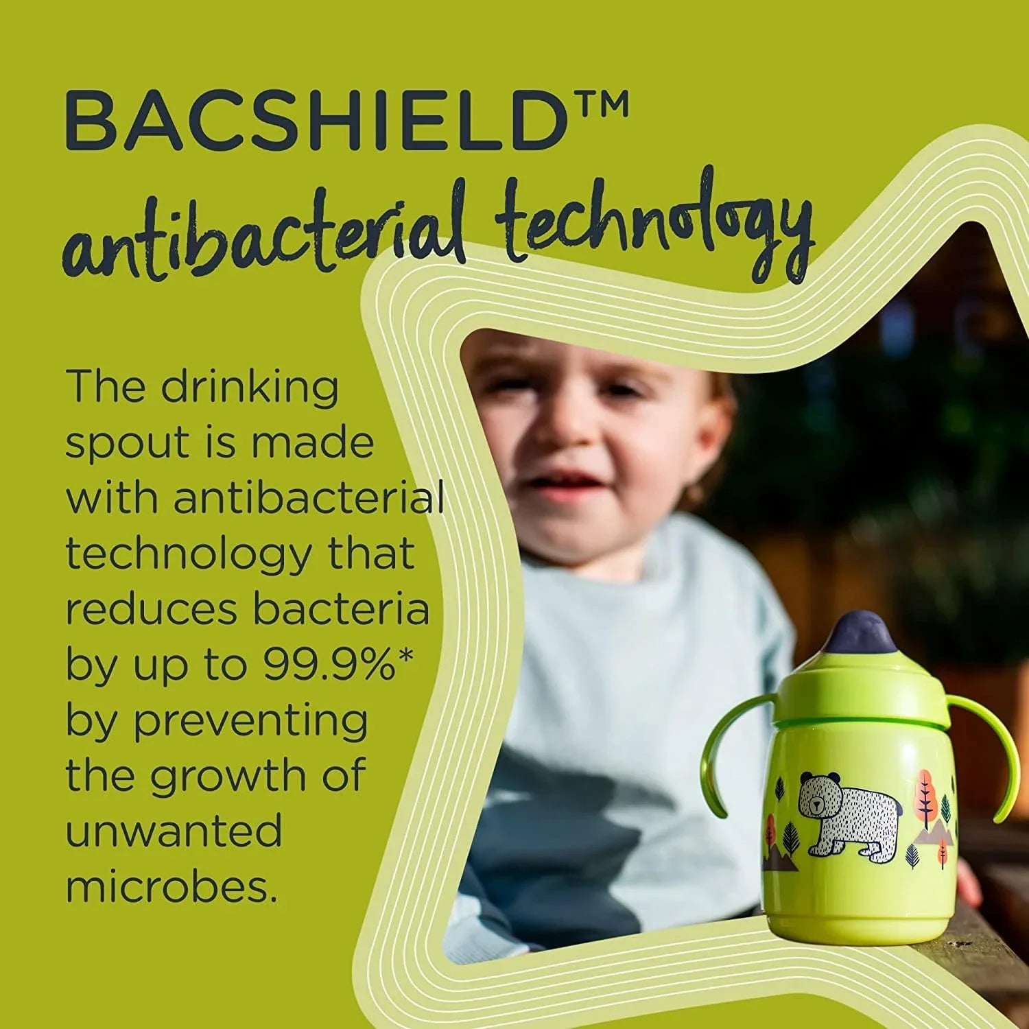 Tommee Tippee Superstar Sippee Trainer Sippy Cup (6m+, 300ml, Pink)