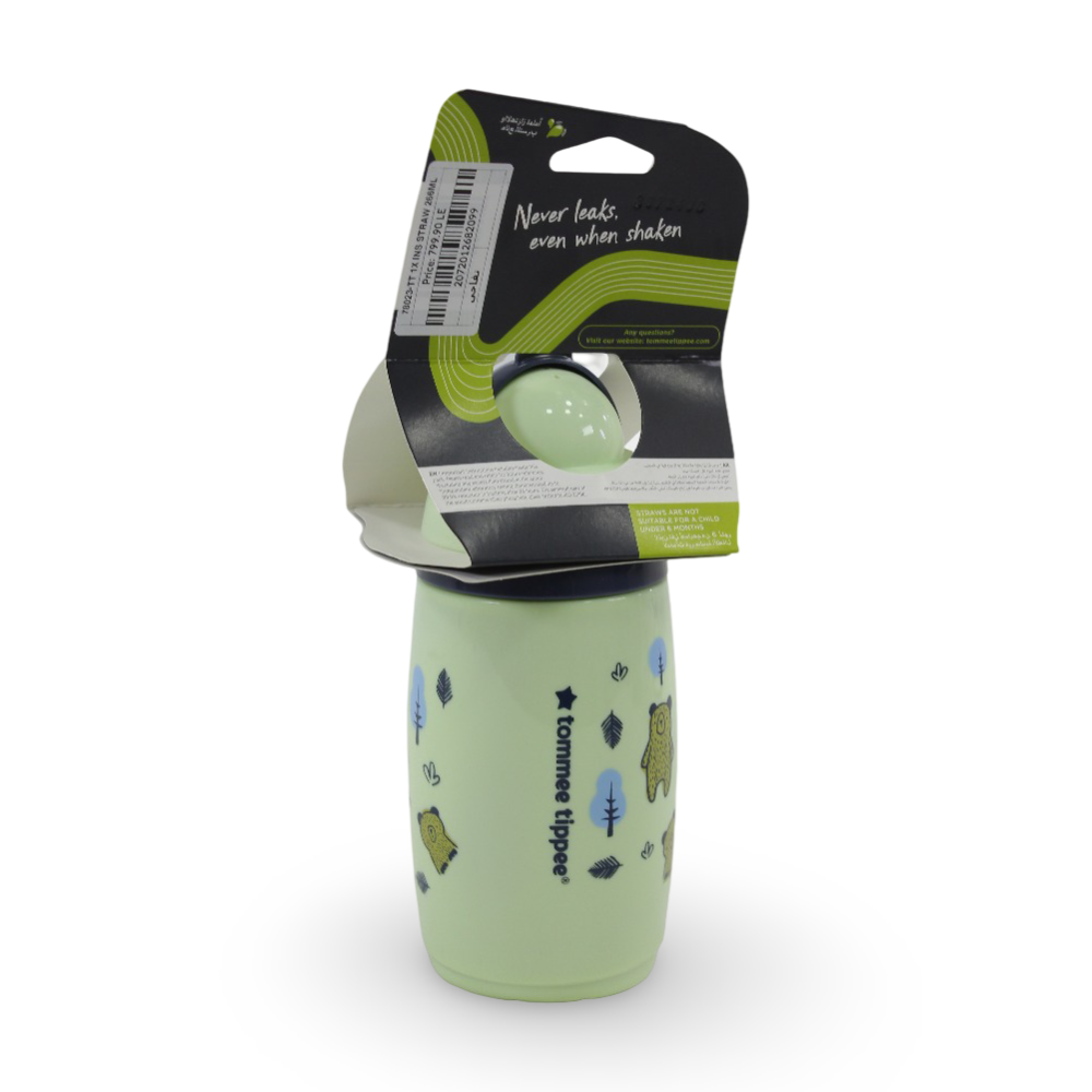 Tommee Tippee Superstar Insulated Straw Cup 266ml +12m – Mint