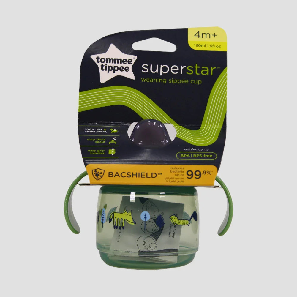 Tommee Tippee Superstar Sippee Cup – 190ml (4m+)