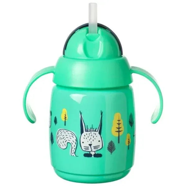 Tommee Tippee Superstar No-Leak Straw Trainer Drinking Bottle – 300ml