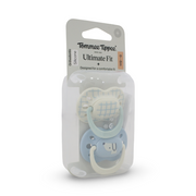Tommee Tippee Ultimate Fit Pacifier Set 0-6m – Off-White & Baby Blue (Pack Of 2)