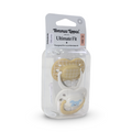 Tommee Tippee Ultimate Fit Orthodontic Silicone Pacifiers – Beige & Off-White