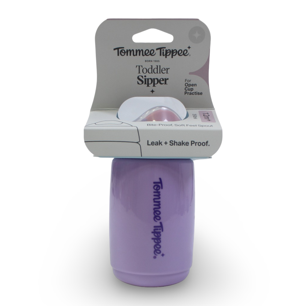 Tommee Tippee Toddler Sipper Cup 390ml – Purple - Baby Essentials