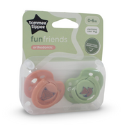 Tommee Tippee Fun Style Soother (0-6m) – Pack of 2