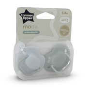 Tommee Tippee Moda Orthodontic Soother (0-6m) – Pack of 2