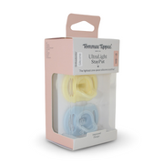 Tommee Tippee UltraLight StayPut Silicone Pacifier (0–6m) – Pack of 2