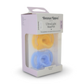 Tommee Tippee Ultra-Light StayPut Silicone Soother 6-18m – Yellow & Baby Blue