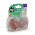 Tommee Tippee Anytime Orthodontic Soothers 18-36m – Dusty Pink (Pack Of 2)