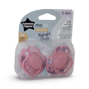 Tommee Tippee Moda Orthodontic Soothers 0-6m – Pack Of 2