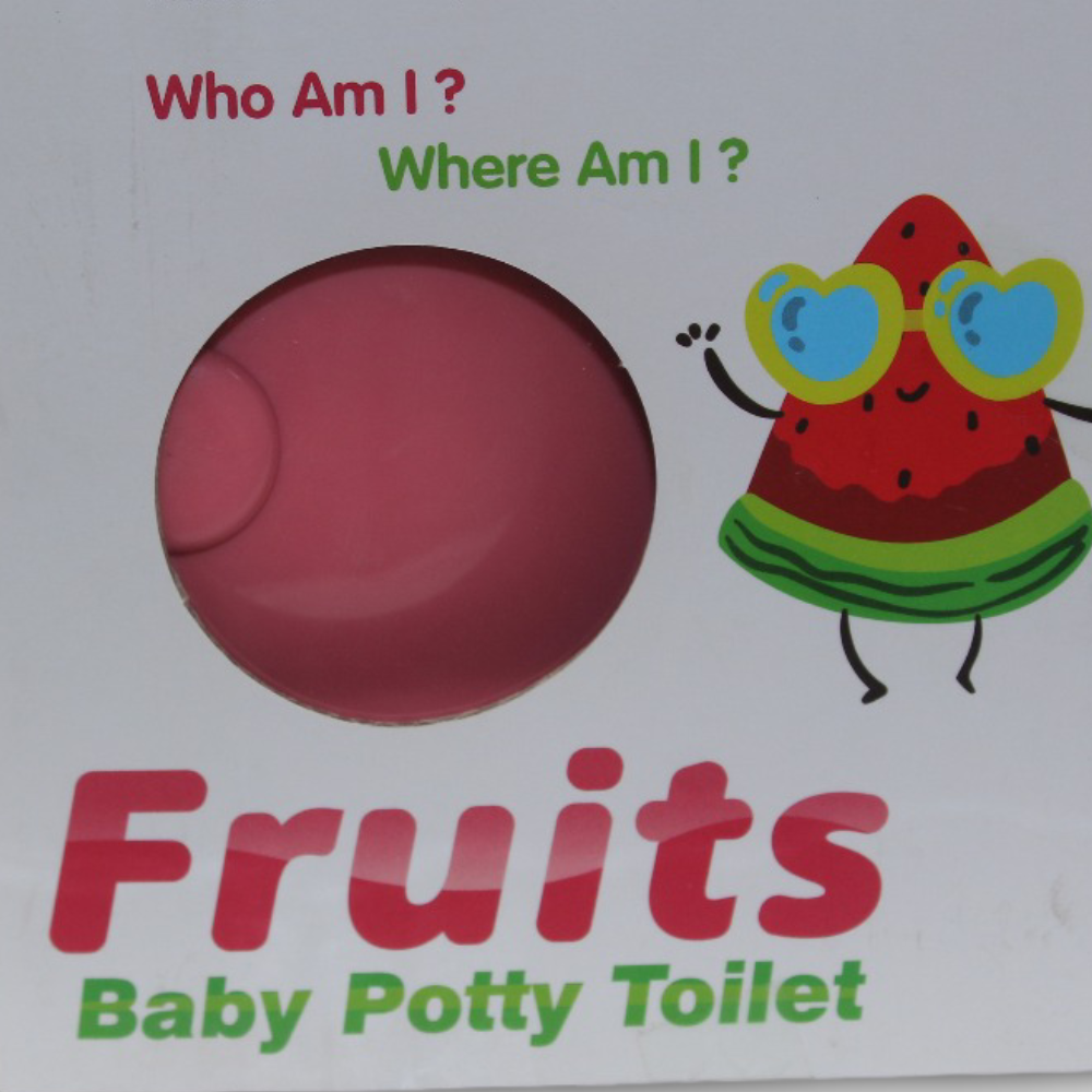 Fruits Baby Potty Toilet – Pink