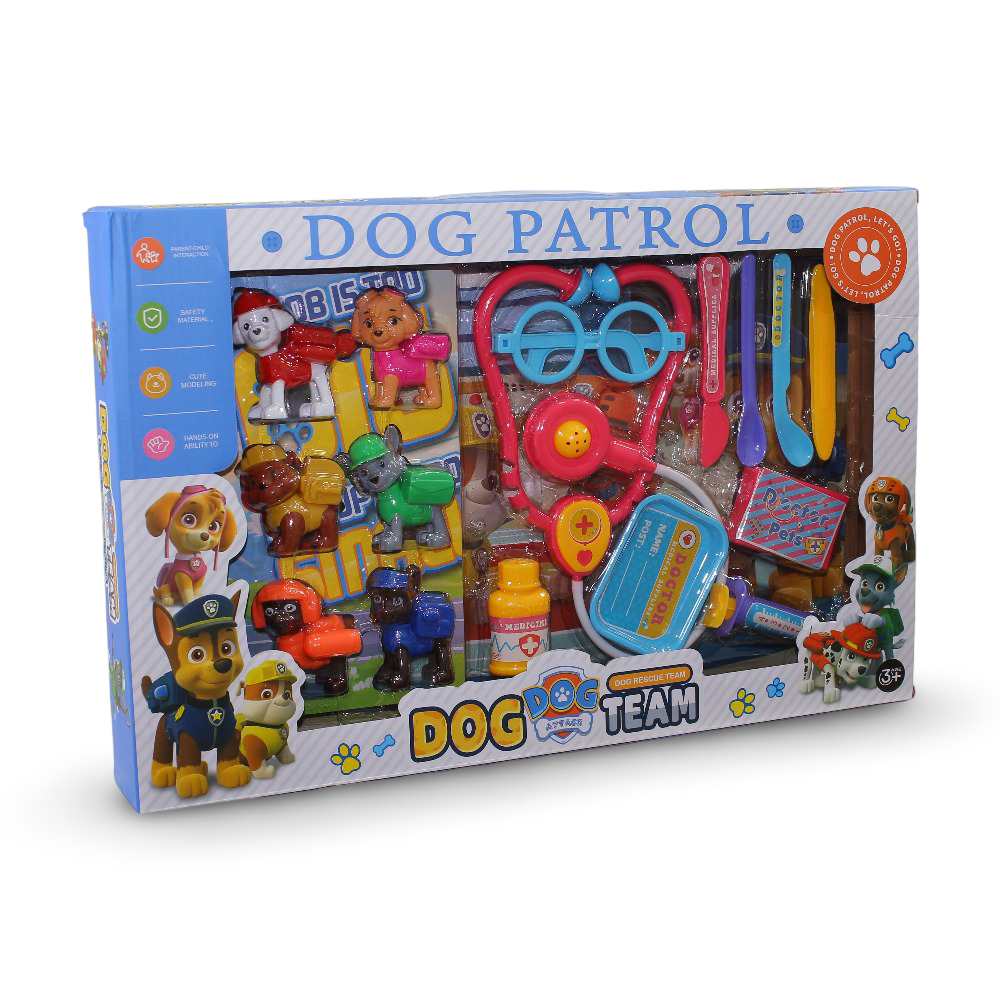Paw Patrol Doctor Tools Dog Rescue Team – Fuchsia - Toys - Bright Future