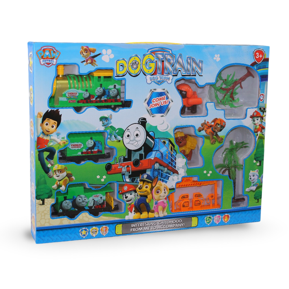 Paw Patrol Train Dog Team Set – Green - Toys - Bright Future