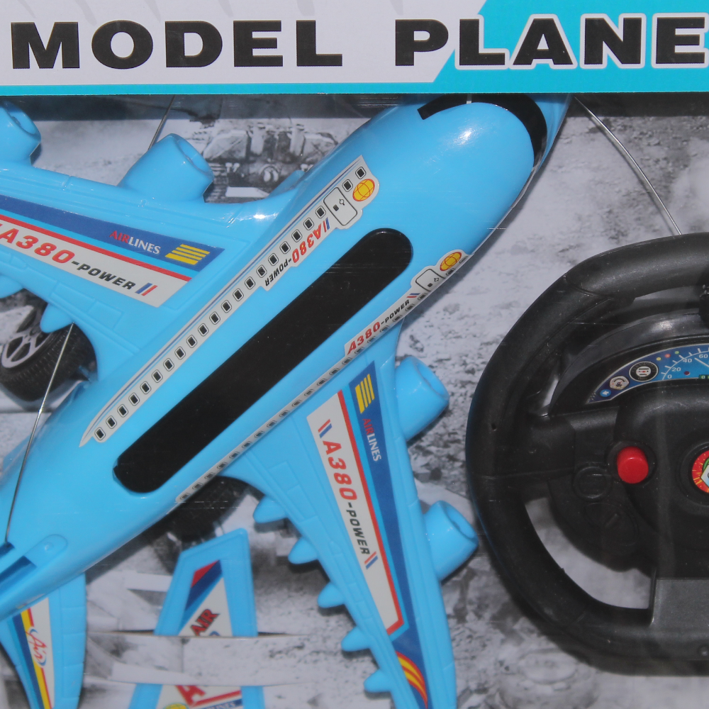 Radio-Controlled Aircraft Aerobus Airplane – Baby Blue