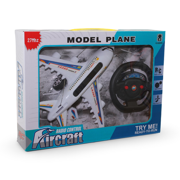 Krcraft Radio Control Airbus Plane Toy