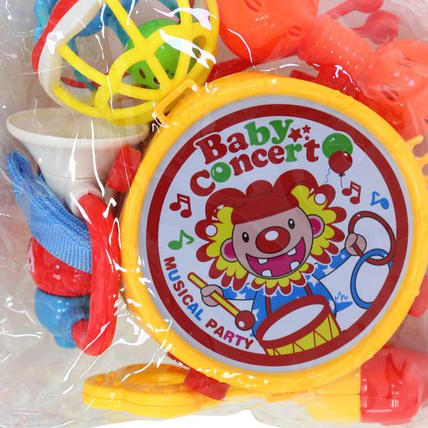 Baby Concert Musical Toy Set with Teether
