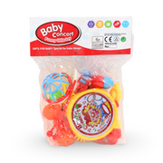 Baby Concert Musical Toy Set with Teether
