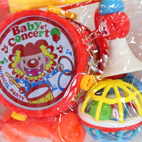 Baby Concert Musical Instrument Set with Teether