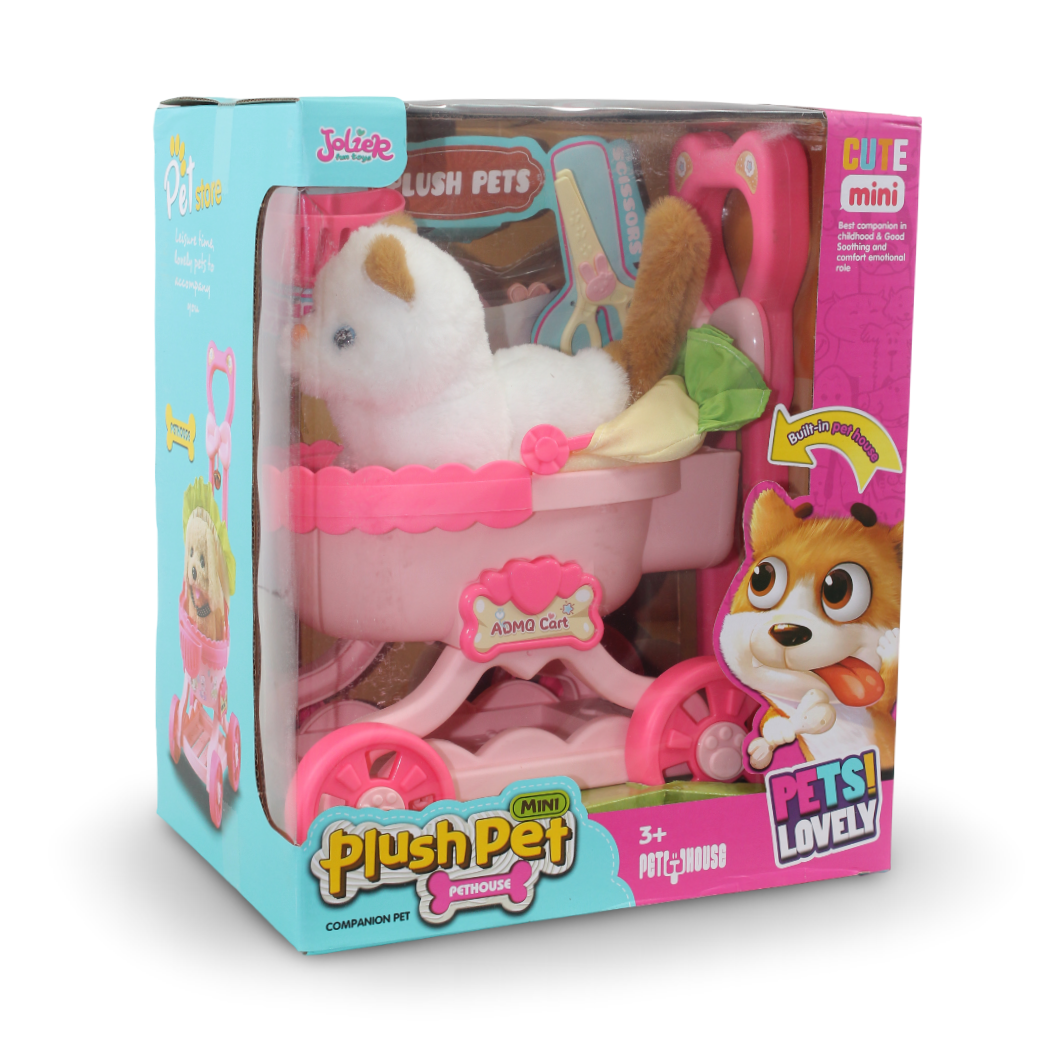 Jolier Mini Plush Pet Pethouse Companion