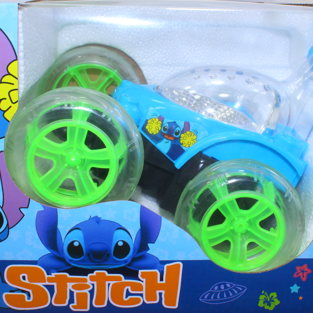 Stitch 3D Rolling Stunt RC Car