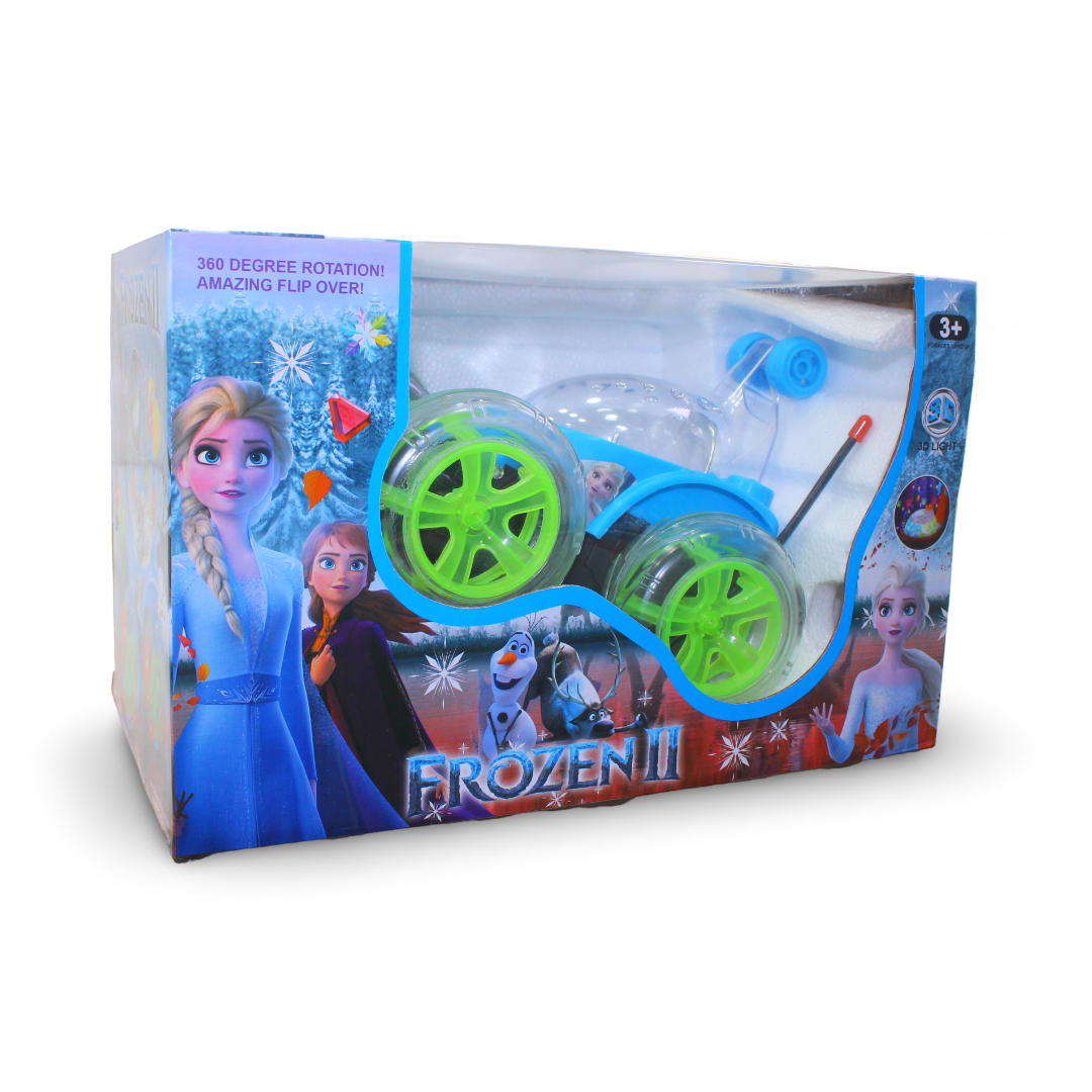 Frozen 3D Rolling Stunt RC Car