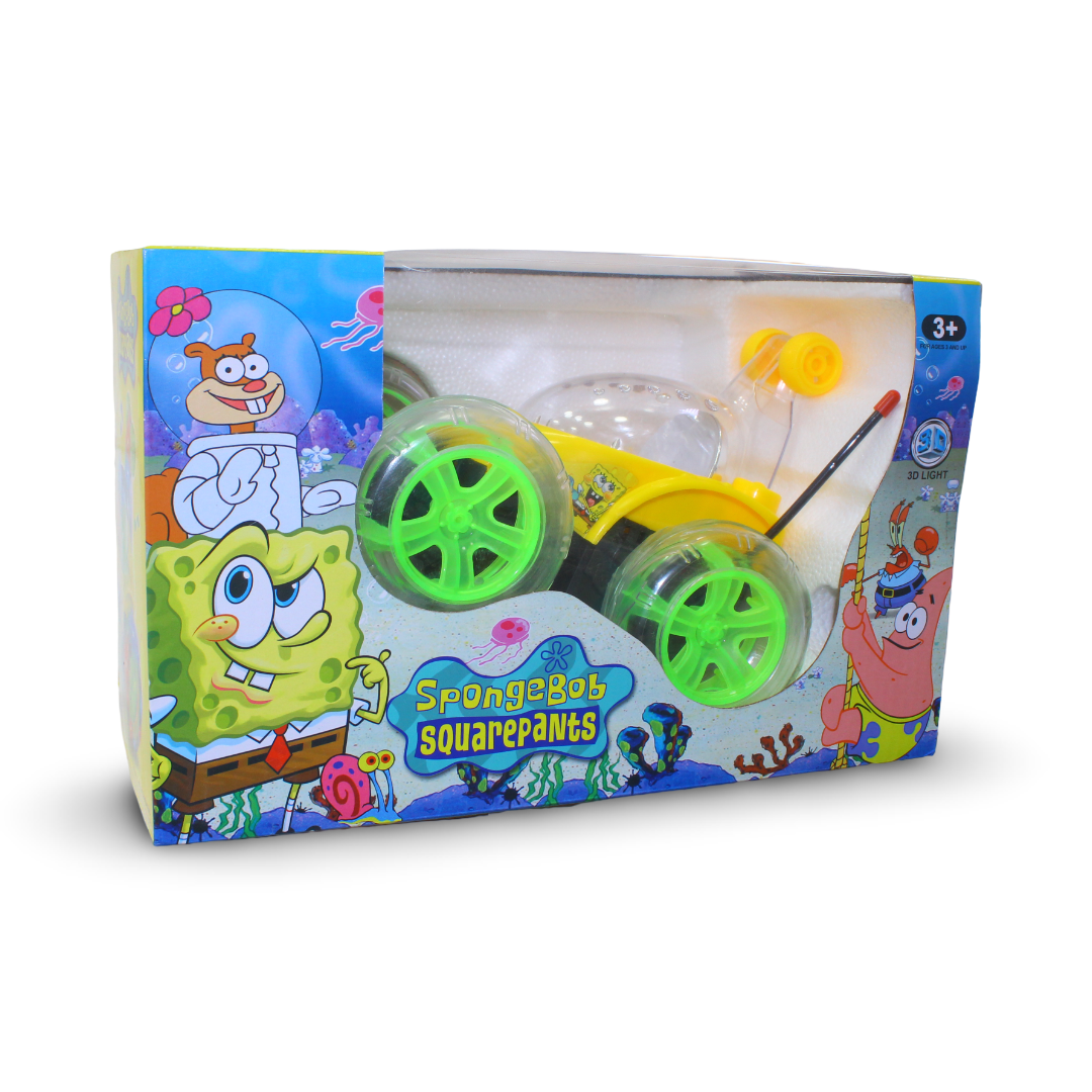 SpongeBob 3D Rolling Stunt RC Car