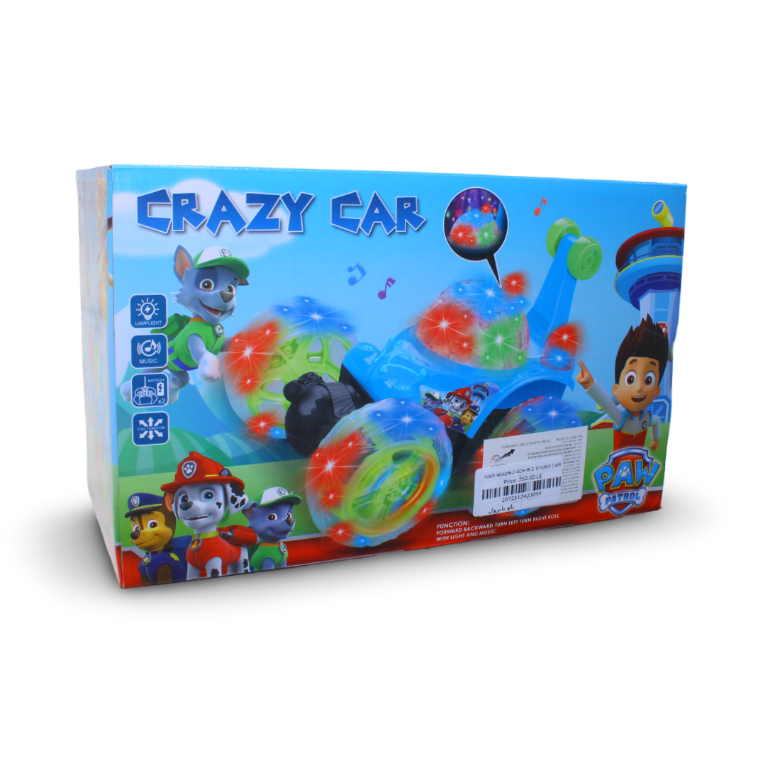 Paw Patrol 3D Rolling Stunt RC Car