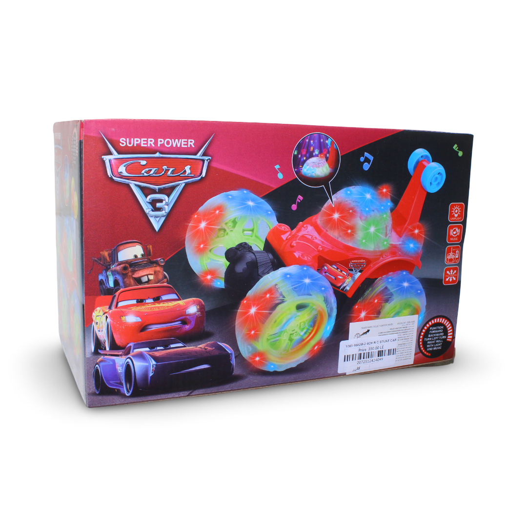 Cars 3D Rolling Stunt RC Car