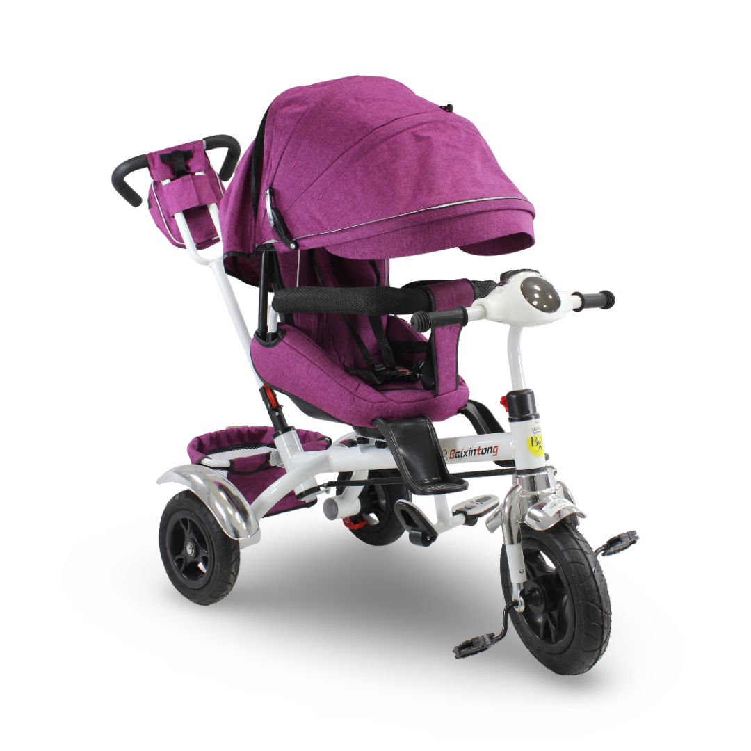 Multi-Functional Toddler Tricycle – Purple
