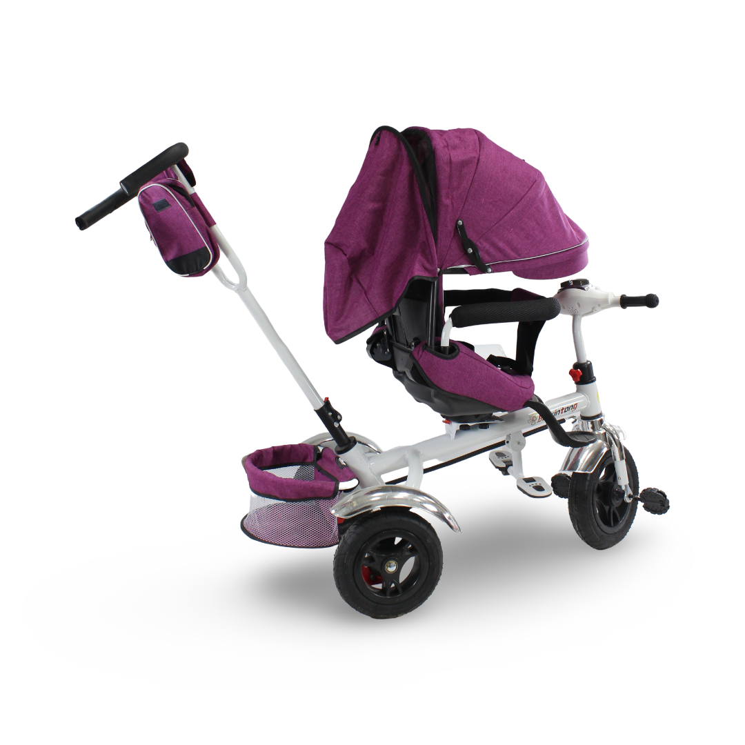 Multi-Functional Toddler Tricycle – Purple