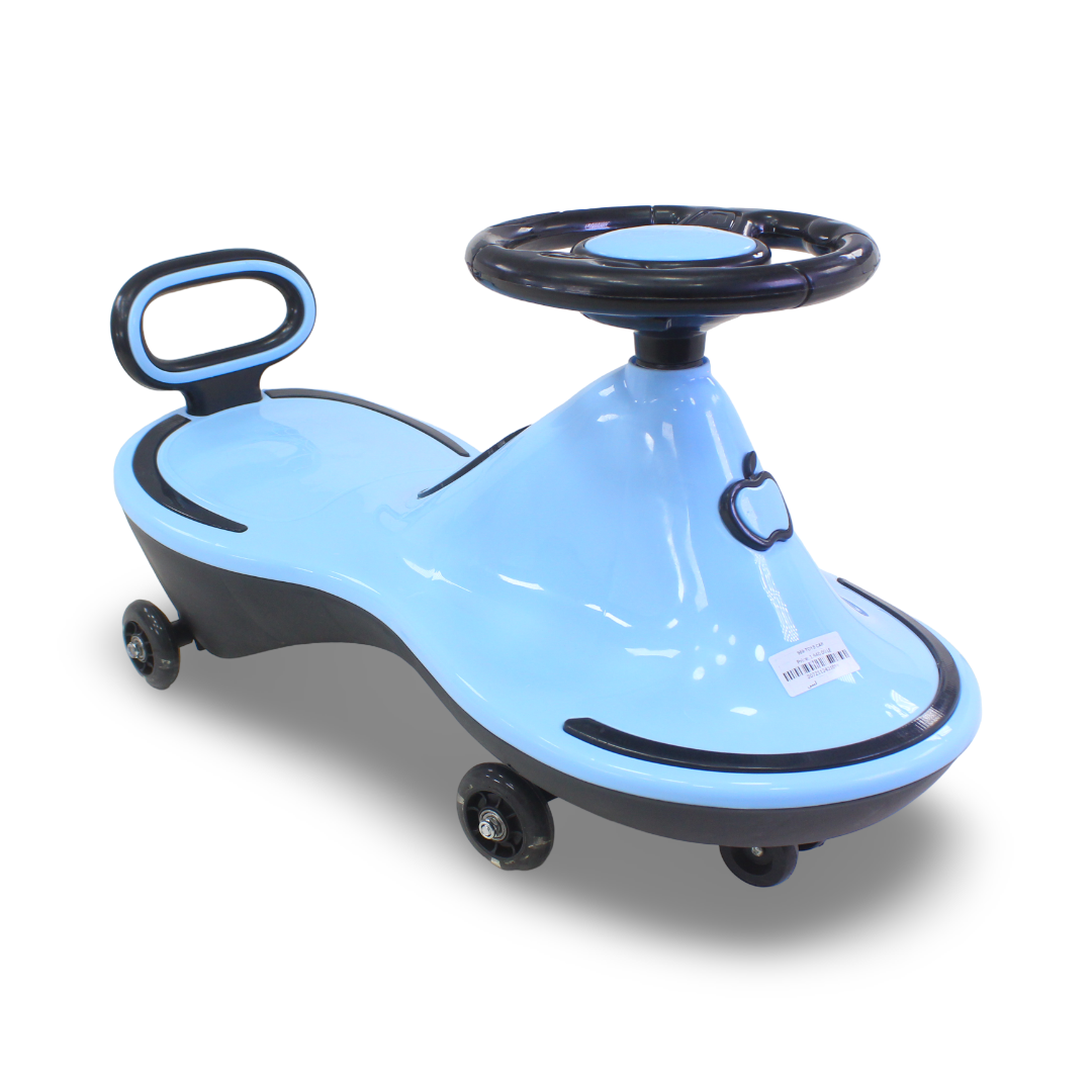 Kids' Swing Car Ride-On Toy – Baby Blue