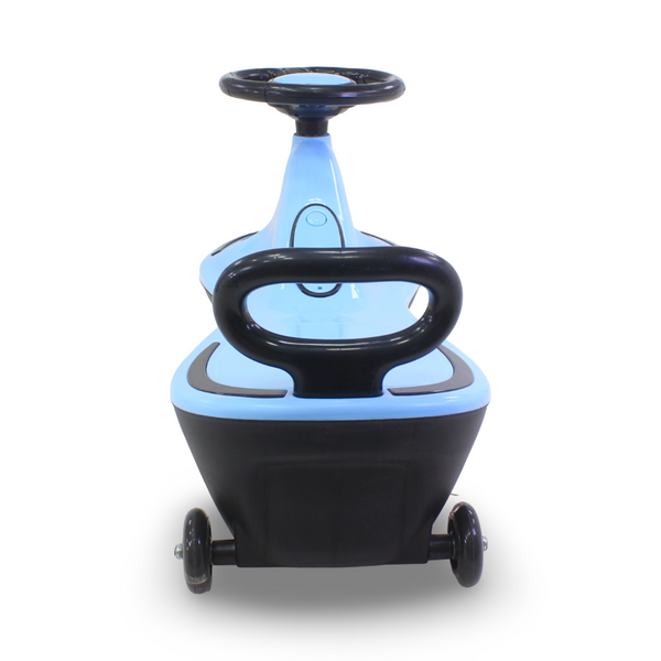 Kids' Swing Car Ride-On Toy – Baby Blue