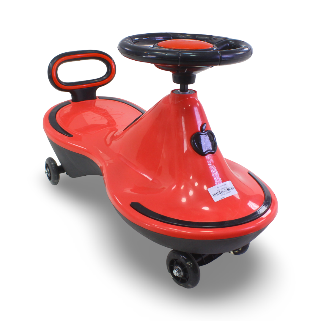 Kids' Swing Car Ride-On Toy – Red