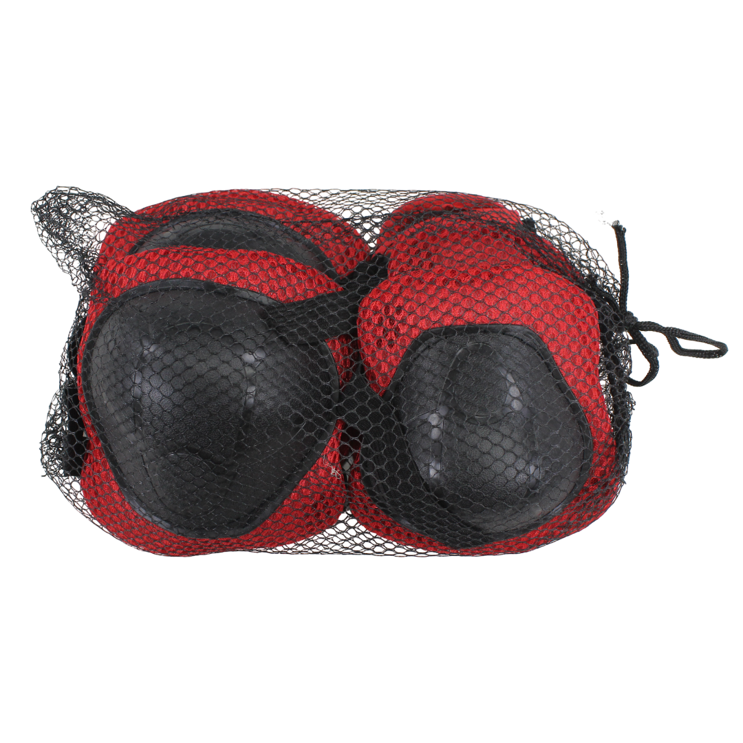 Children's Protective Gear Set 6 Pcs – Red