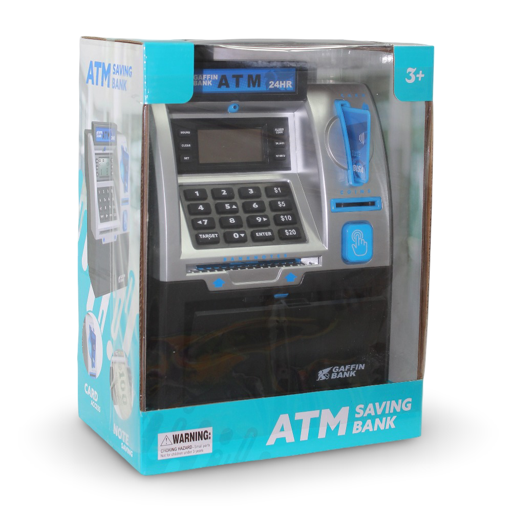 ATM Saving Bank - Black