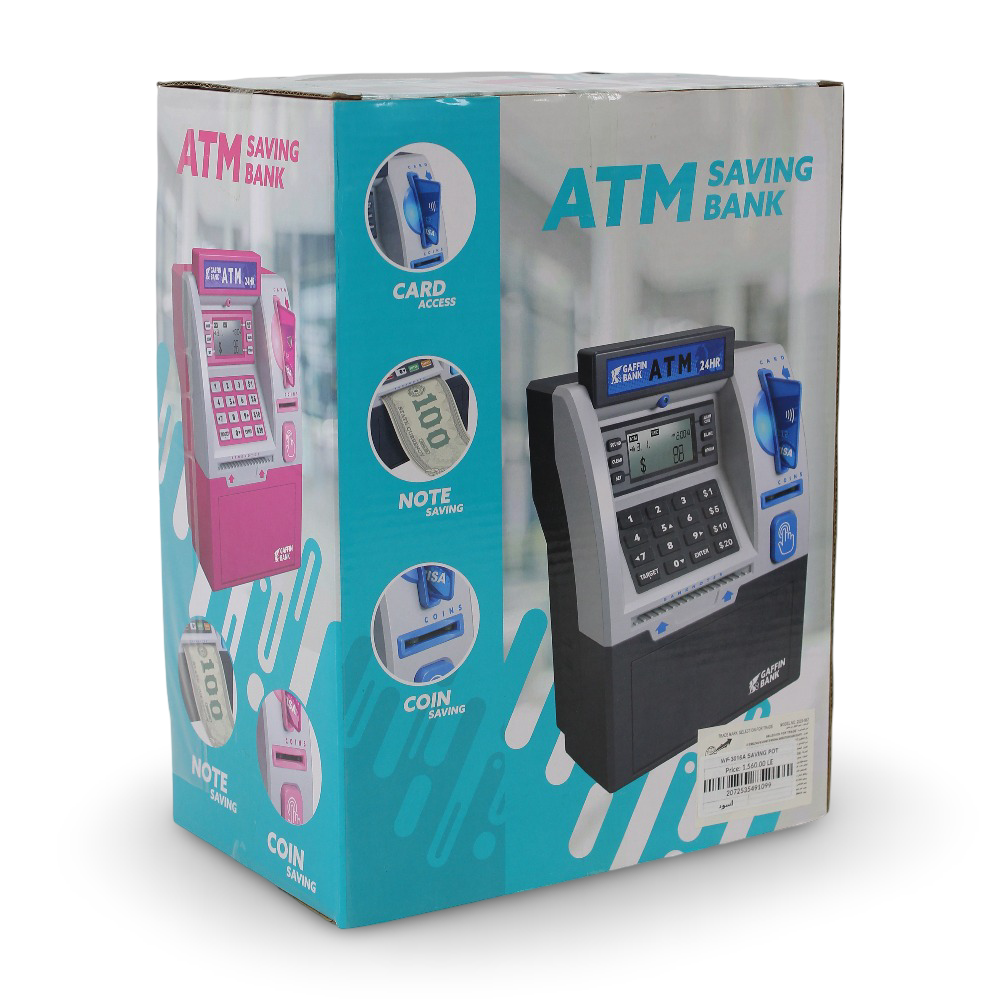 ATM Saving Bank - Black
