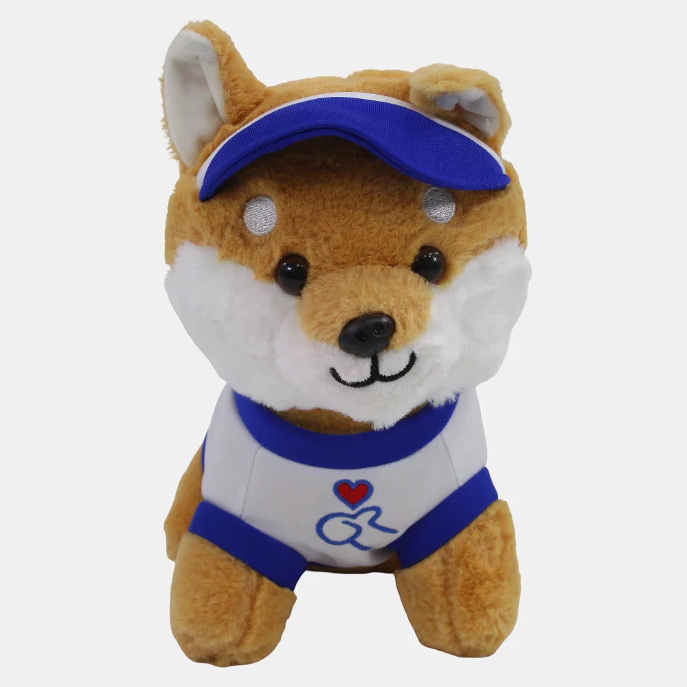 Corgi Plush Toy – 22cm - Blue/White